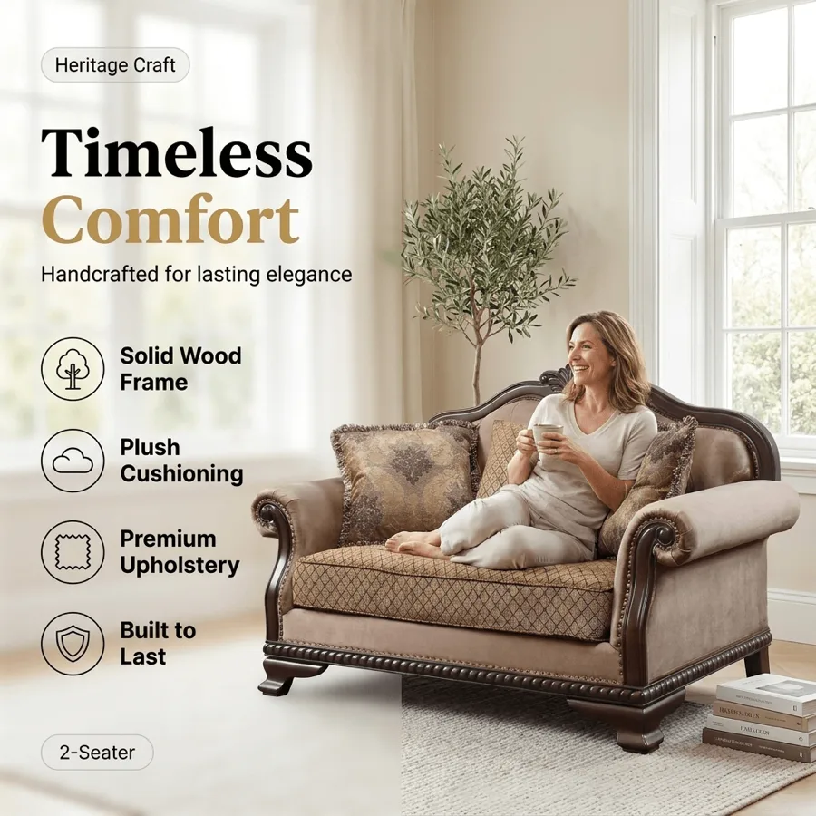 AI product photography of home decor and furniture, white-background and styled room scenes for a home goods brand